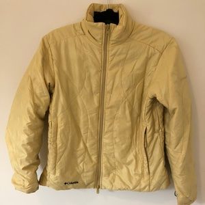 Columbia Yellow Titanium Winter Jacket